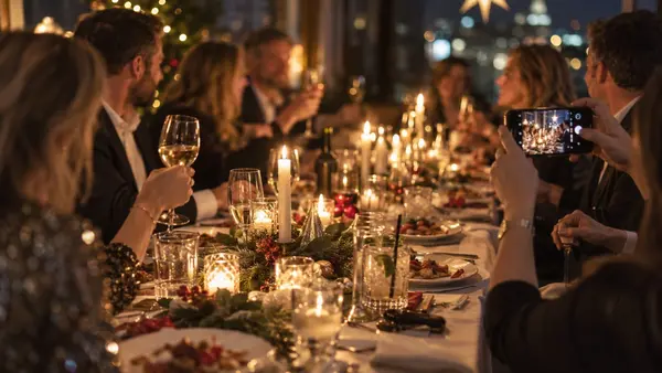 Billeder fra julefrokosten - uden at jagte dem bagefter
