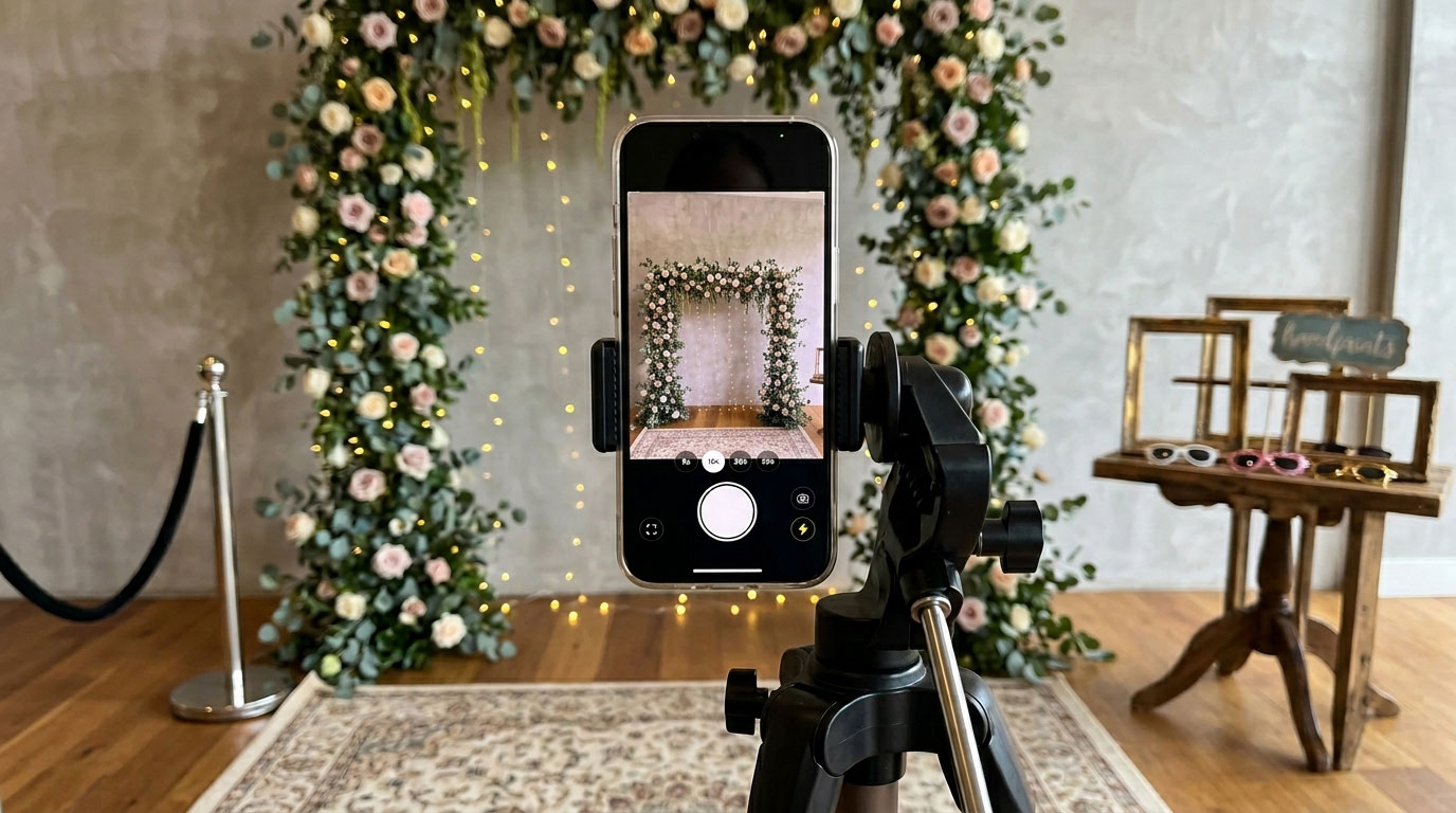 Lav din egen photo booth - uden at sprænge budgettet